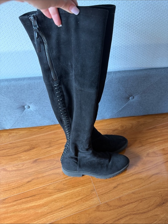 Kendall & Kylie Shoes - Kendall and Kylie over the Knee boots Faux Suede Leather SZ 8.5